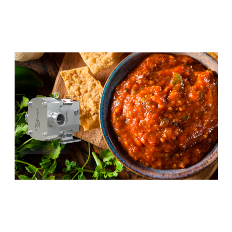  Bombas de desplazamiento positivo para salsas y purés 